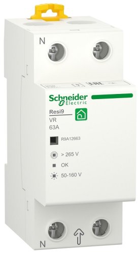 Реле напряжения однофазное Schneider Electric Resy9 1П+Н 63А  картинка